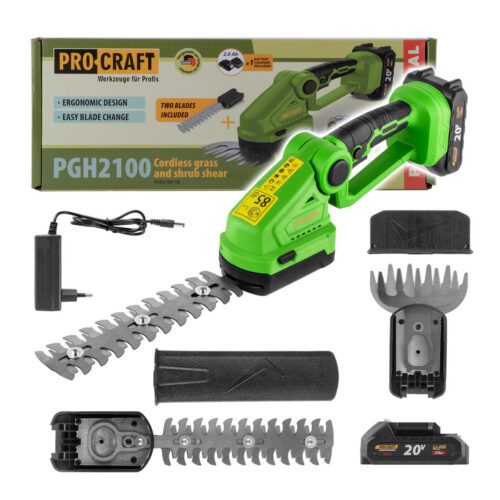Aku nůžky na trávu a keře Procraft PGH2100 | PGH2100 PGH2100