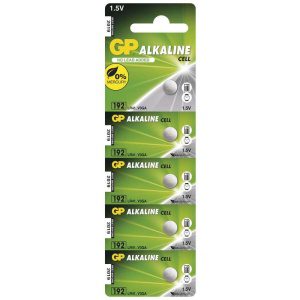 Alkalická knoflíková baterie GP LR41 (192F)