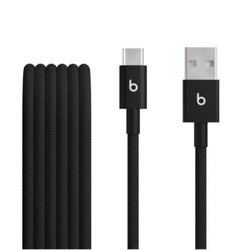 Apple Beats USB-A / USB-C Woven Cable (1.5m)- Bolt Black MDGG4EE/A