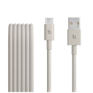 Apple Beats USB-A / USB-C Woven Cable (1.5m)-Surge Stone MDGJ4EE/A