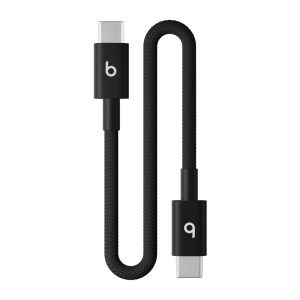 Apple Beats USB-C / USB-C Woven Cable (20cm)- Bolt Black MEQ94EE/A