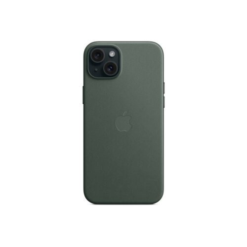Apple kryt z tkaniny FineWoven s MagSafe na iPhone 15 Plus – listově zelený - Obrázek 2