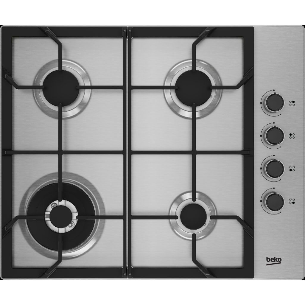 Beko HIBW64125SX plynová varná deska
