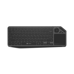 Bezdrátová klávesnice pro Smart TV Natec TURBOT 2/USB+BT/US/Černá NKL-2317
