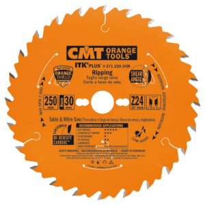 CMT Orange Tools CMT ITK Ultra tenký kotouč pro podélné řezy - D250x2
