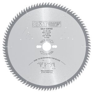 CMT Orange Tools CMT Pilový kotouč pro Corian a silnostěnné plasty - D160x2