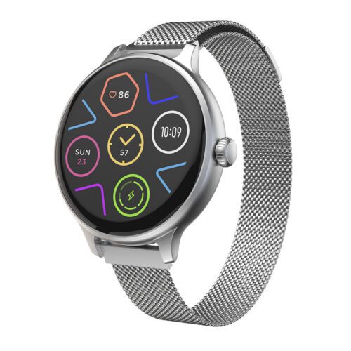 Chytré hodinky CARNEO Hero mini HR+ stříbrné