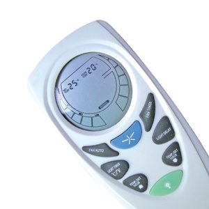 Dálkové ovládání s LCD displejem Lucci Air 210013 pro stropní ventilátory