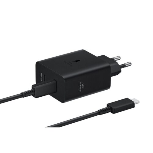 EP-T5020XBE Samsung Dual USB-C 50W Cestovní nabíječka + USB-C Datový Kabel Black EP-T5020XBEGEU - Obrázek 4
