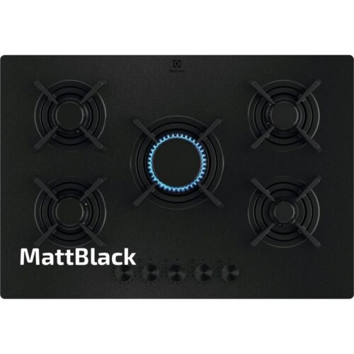 Electrolux KGG753723L plynová varná deska MattBlack