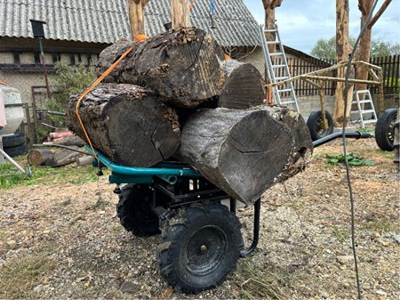 Elektrické kolečko dvoukolák s převodovkou aku EXTOL INDUSTRIAL 8791941 - Obrázek 2