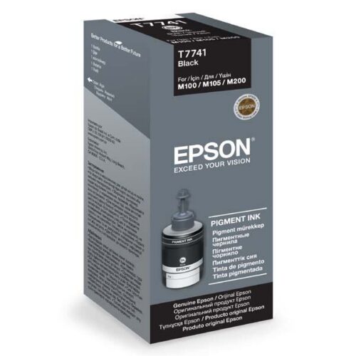 Epson T7741 Black ink 140ml pro M100/105/200 C13T77414A - Obrázek 6