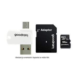 GOODRAM microSDXC karta 128GB M1A4 All-in-one (R:100/W:10 MB/s)