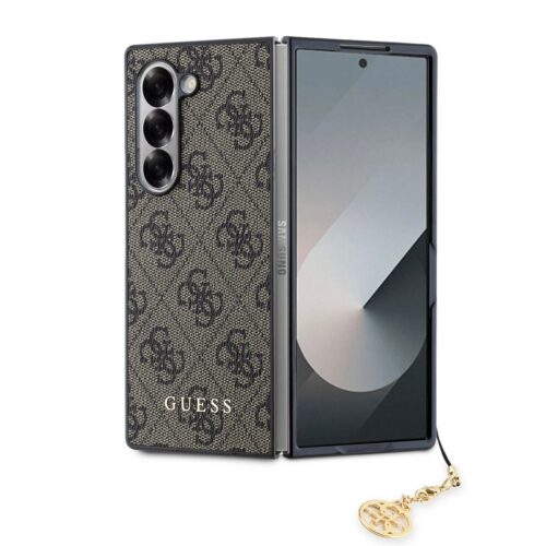 Guess 4G Zadní Kryt pro Samsung Galaxy Z Fold 6 Brown GUHCZFD6GF4GBR