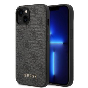 Guess 4G Zadní Kryt pro iPhone 14 Grey GUHCP14SG4GFGR
