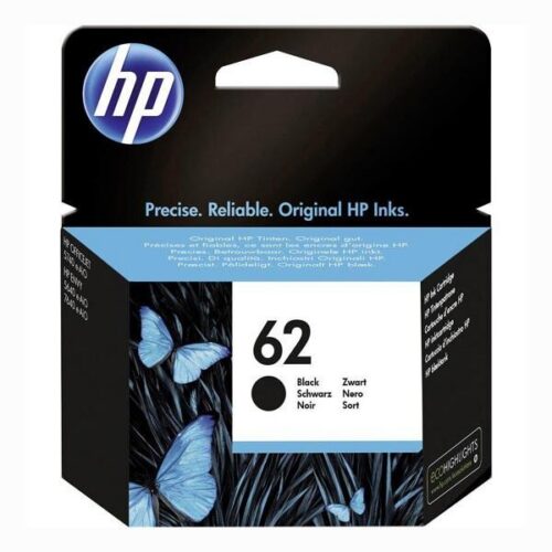 HP 62 černá inkoustová náplň