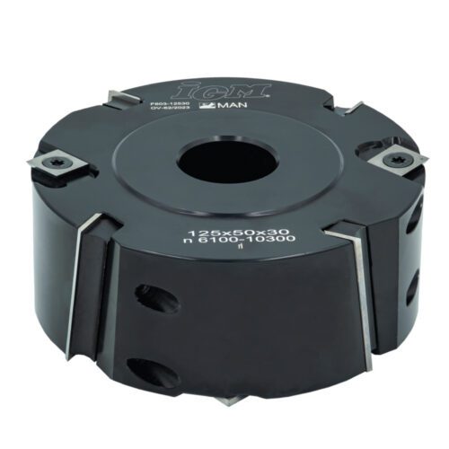IGM F603 Falcovací fréza šikmé zuby MAN - D125x50 d30 Z4 V4 ALU F603-12530