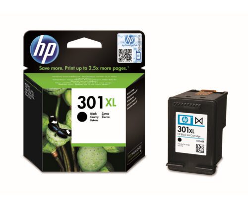 Inkoustová kazeta HP 301XL černá (CH563EE#BA3)