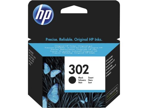 Inkoustová kazeta HP 302 černá (F6U66AE#BA3)