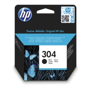 Inkoustová kazeta HP 304 černá (N9K06AE#BA3)
