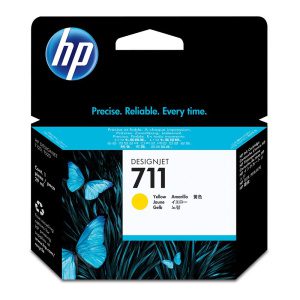 Inkoustová kazeta HP 711 žlutá (CZ132A)