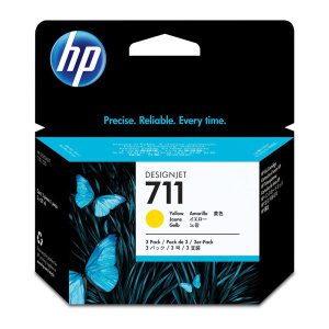 Inkoustová kazeta HP 711 žlutá