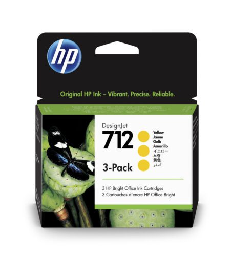 Inkoustová kazeta HP 712 žlutá