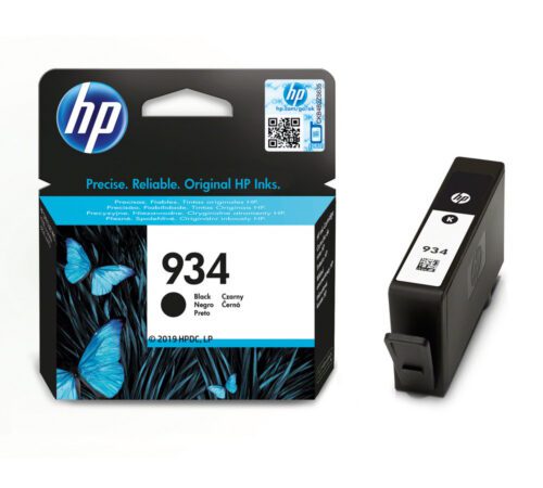 Inkoustová kazeta HP 934 černá (C2P19AE#BGY)