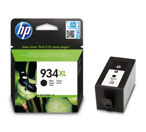 Inkoustová kazeta HP 934XL černá (C2P23AE#BGY)
