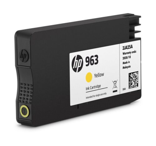 Inkoustová kazeta HP 963 žlutá (3JA25AE#BGY)