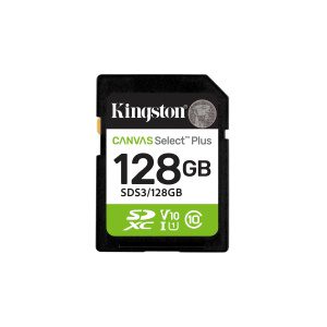 Kingston Canvas Select Plus/SDXC/128GB/UHS-I U1 / Class 10 SDS3/128GB