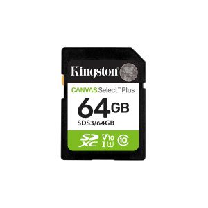 Kingston Canvas Select Plus/SDXC/64GB/UHS-I U1 / Class 10 SDS3/64GB
