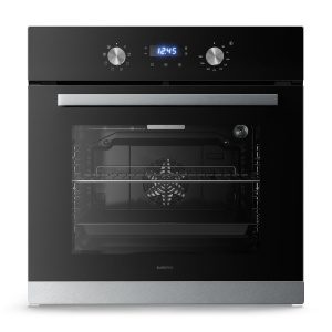 Klarstein Verosteel vestavná trouba | 60 cm | 67 litrů | energetická třída A | 3220 W | stříbrná