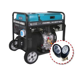 Könner & Söhnen Dieselová-Invertorová elektrocentrála KS 9500iDE ATSR 95007