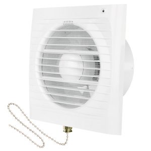 Koupelnový ventilátor Dalap 150 ELKE L s tahovým spínačem