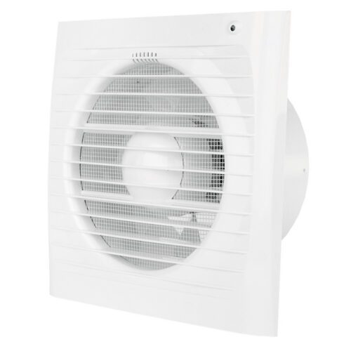 Koupelnový ventilátor Dalap 150 ELKE ZW s časovým doběhem a hygrostatem