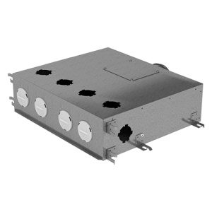 Kovový distribuční box pro propojení systému Flexitech Ø 75 mm s 6 vývody MADB 1125