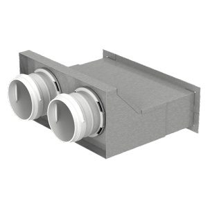 Kovový konektor do zdi pro potrubí Dalap Flexitech Ø 75 mm
