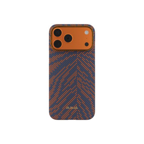 Kryt pro iPhone 17 Pro Max Pitaka Edge Case Breath of Veins Burning Orange - Obrázek 2