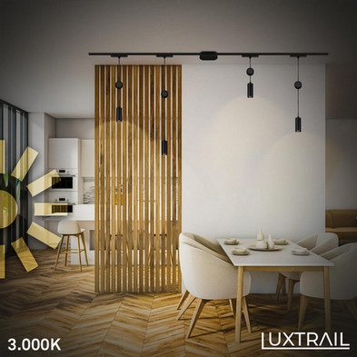 Lištové LED svítidlo BRILONER Luxtrail 48V závěsné svítidlo nastavitelná výška černá 8032015 - Obrázek 2