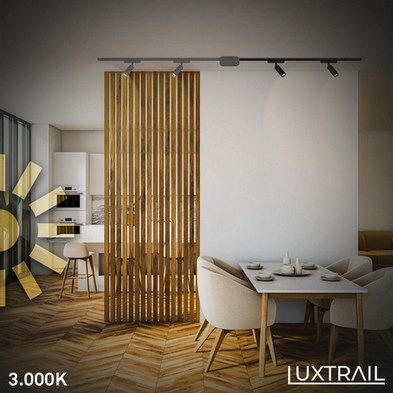 Lištový systém BRILONER Luxtrail prodlužovací sada 2x LED spoty černá 8026025 - Obrázek 2