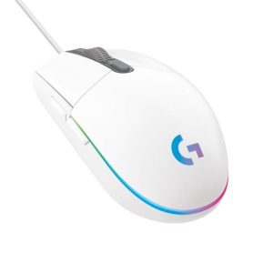 Logitech G203 Gen2/Herní/Optická/Pro praváky/8 000 DPI/Drátová USB/Bílá 910-005797