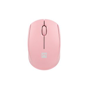 Myš Natec STORK/Kancelářská/Optická/1 600 DPI/Bezdrátová USB/Růžová NMY-2002