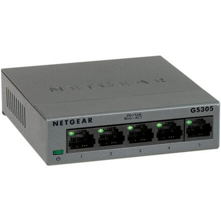 NETGEAR 5PT GE UNMANAGED SW METAL LP
