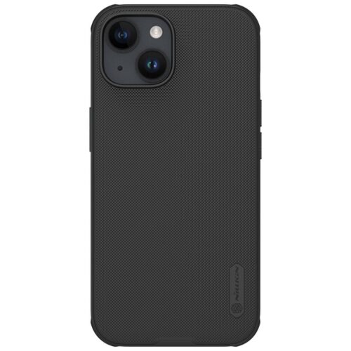 Nillkin Super Frosted PRO Zadní Kryt pro Apple iPhone 15 Black (Without Logo Cutout) 57983116993