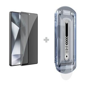 Nillkin Tvrzené Sklo 0.25mm Guardian 2.5D pro Samsung Galaxy S25 Ultra Black (s aplikátorem) 57983124444