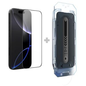 Nillkin Tvrzené Sklo 2.5D CP+ PRO Black pro Apple iPhone 16 Pro (s aplikátorem) 57983122951