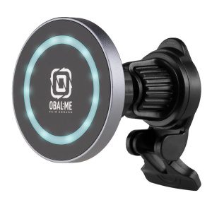OBAL:ME MagNetix Aura Bezdrátový Nabíjecí Držák do Auta 15W Black OMMCHAB