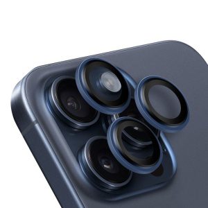 OBAL:ME Ochrana Čoček pro Apple iPhone 15 Pro/15 Pro Max Blue Titanium 57983125792