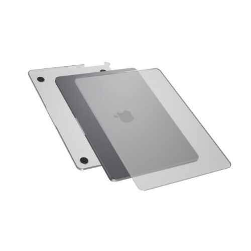 Ochranný kryt pro MacBook Air 13" (M2-M5) Epico Slim Shell - matný šedý